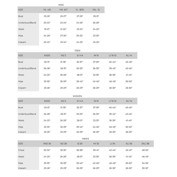 FIVE Dancewear Leotard Red with Black accent Geo YM - Picture 10 of 10